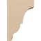 Ekena Millwork 4"W x 8"D x 12"H Classic Asheboro Rough Cedar Woodgrain TimberThane Corbel, Primed Tan CORUR04X08X12ASHRCPR - alternate 4